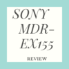 sony mdr-ex155